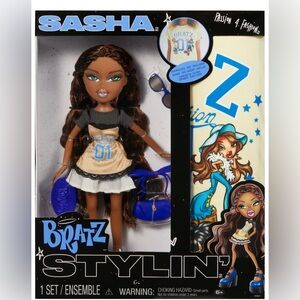 Bratz Stylin' Sasha Doll & Adult XL Graphic Tee NIB Matching Fashion Tee